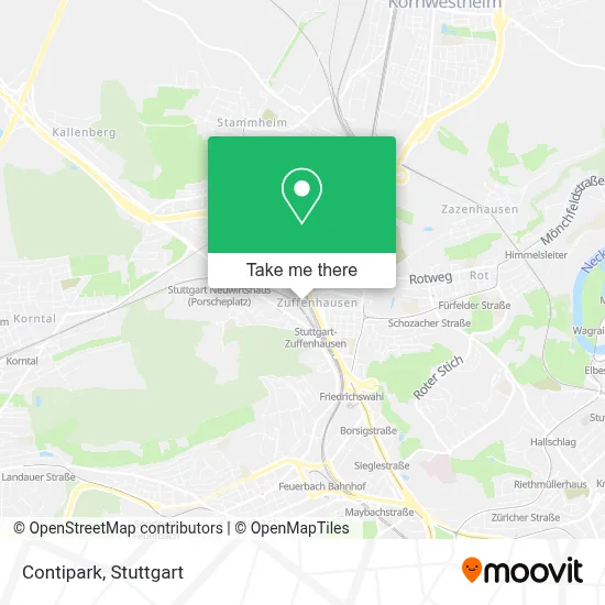 Contipark map