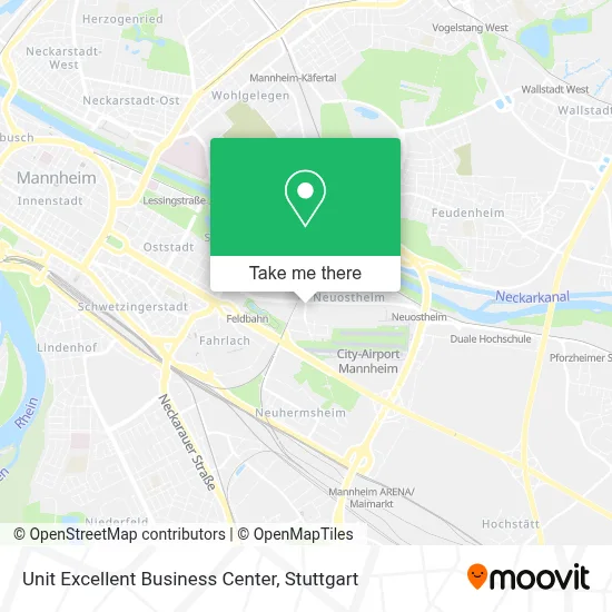 Unit Excellent Business Center map