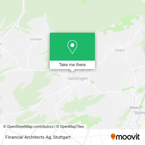 Financial Architects Ag map