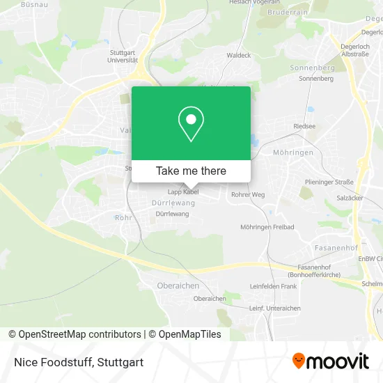 Nice Foodstuff map