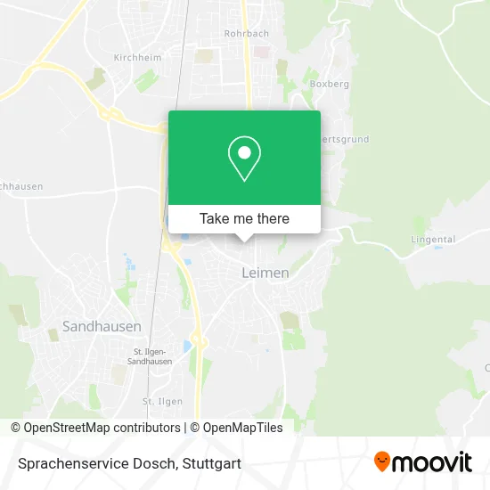 Sprachenservice Dosch map