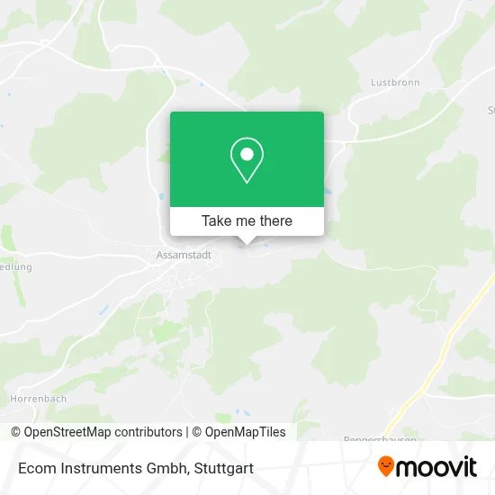 Ecom Instruments Gmbh map
