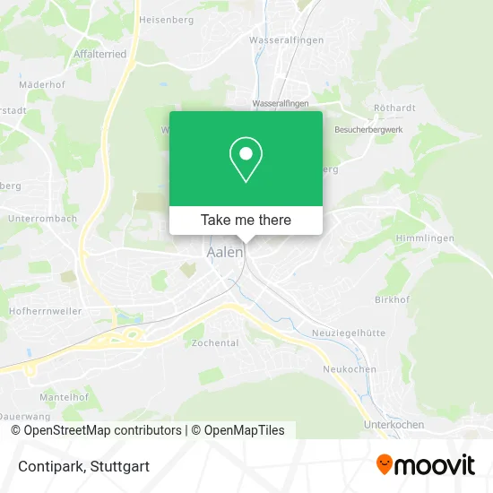 Contipark map
