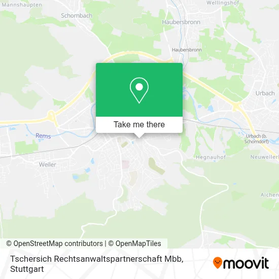 Tschersich Rechtsanwaltspartnerschaft Mbb map