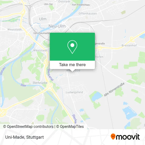 Uni-Made map