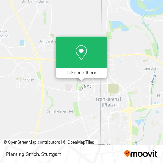 Planting Gmbh map