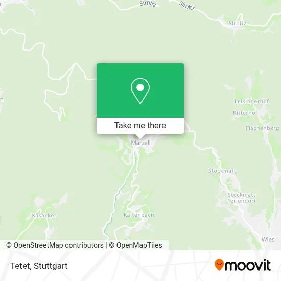 Tetet map