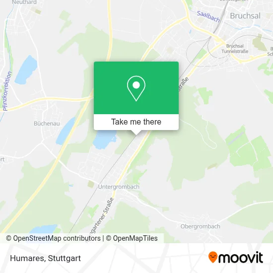 Humares map