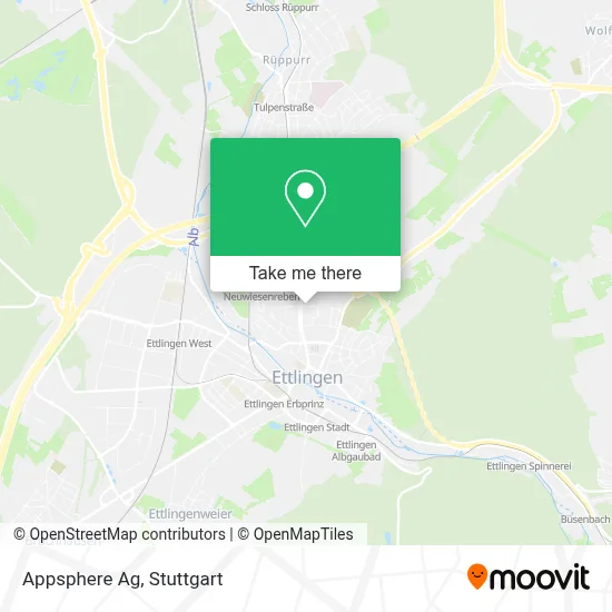 Appsphere Ag map