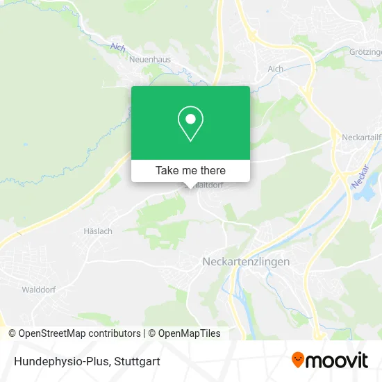 Hundephysio-Plus map
