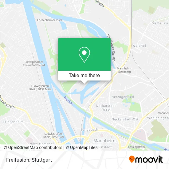 Freifusion map