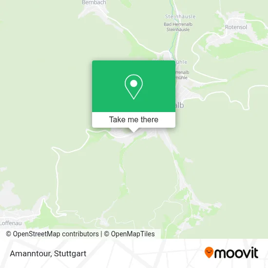 Amanntour map