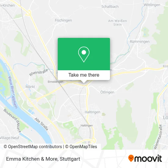 Emma Kitchen & More map