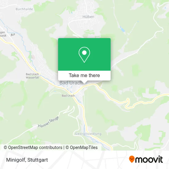 Minigolf map