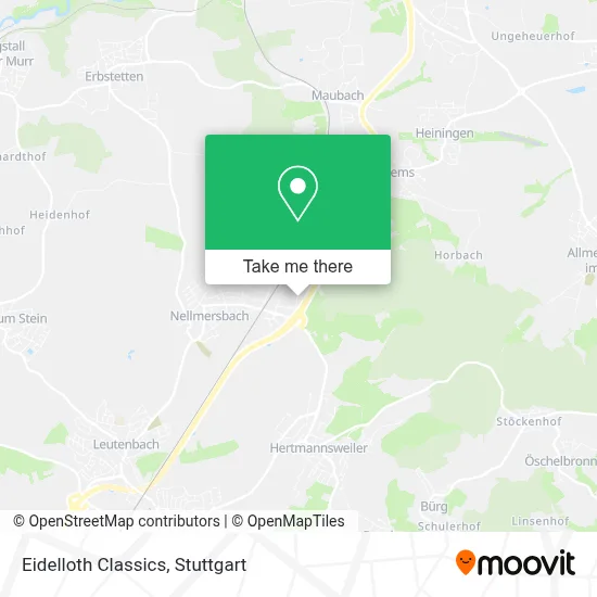 Eidelloth Classics map