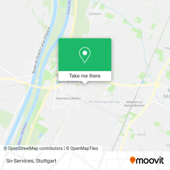 Sn-Services map
