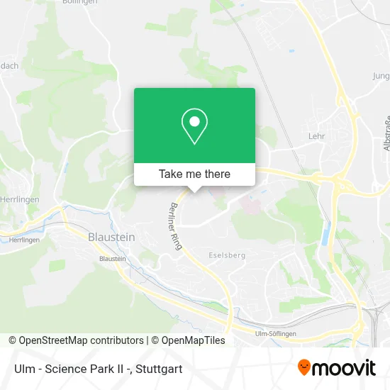 Ulm - Science Park II - map