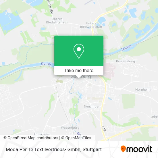 Moda Per Te Textilvertriebs- Gmbh map