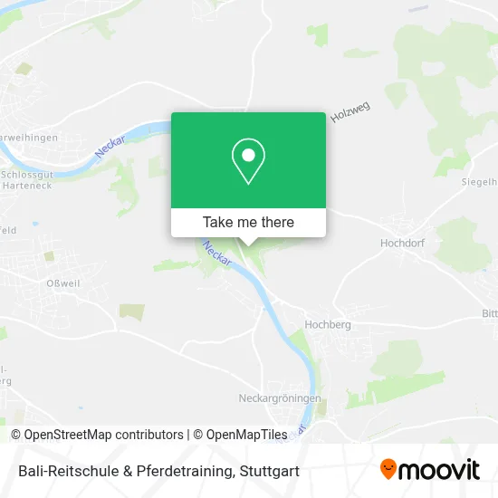 Bali-Reitschule & Pferdetraining map