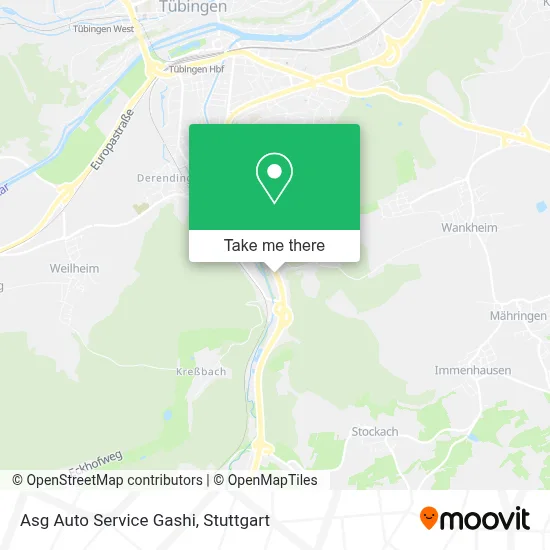 Asg Auto Service Gashi map