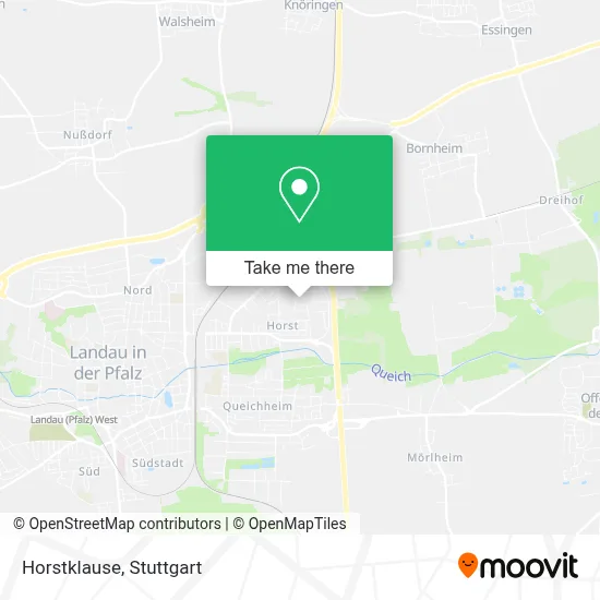 Horstklause map