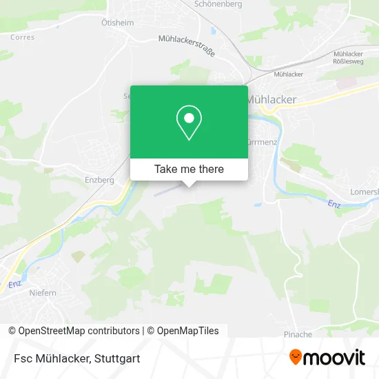 Fsc Mühlacker map
