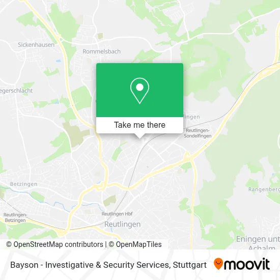 Bayson - Investigative & Security Services map