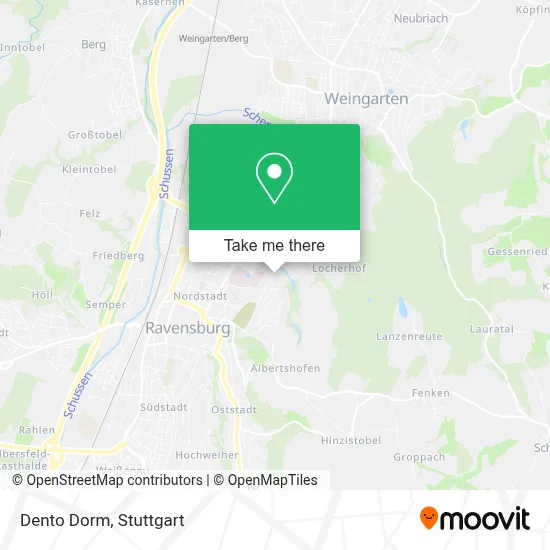 Dento Dorm map
