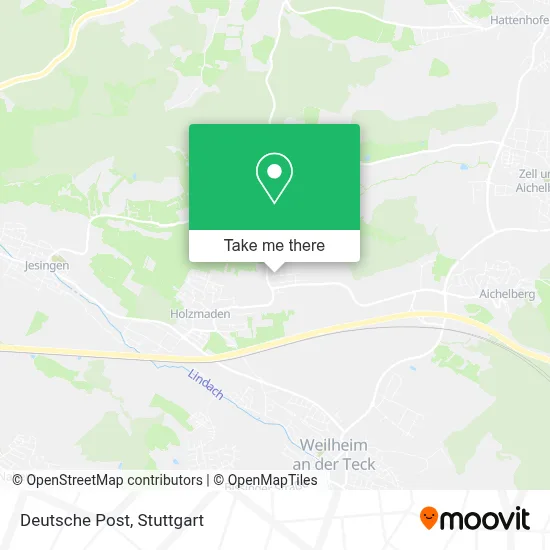 Deutsche Post map