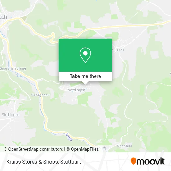 Kraiss Stores & Shops map