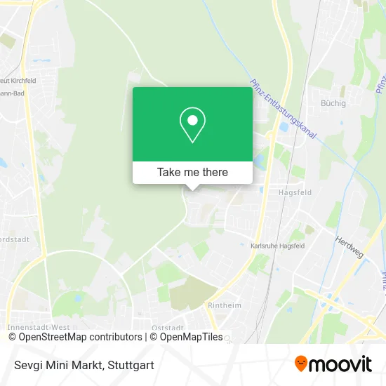 Sevgi Mini Markt map
