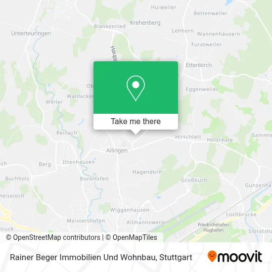Rainer Beger Immobilien Und Wohnbau map