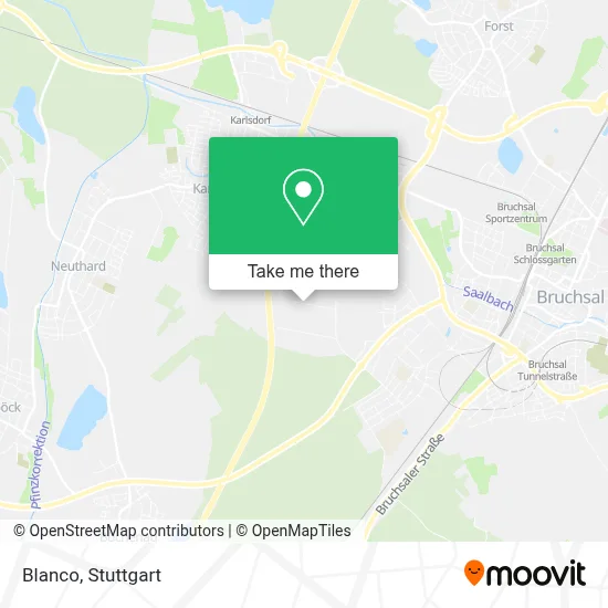 Blanco map