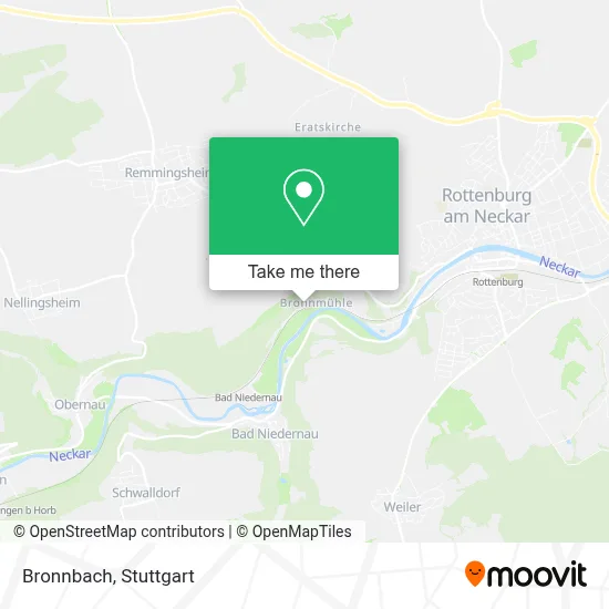 Bronnbach map