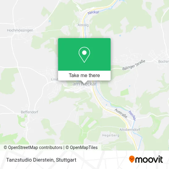 Tanzstudio Dierstein map