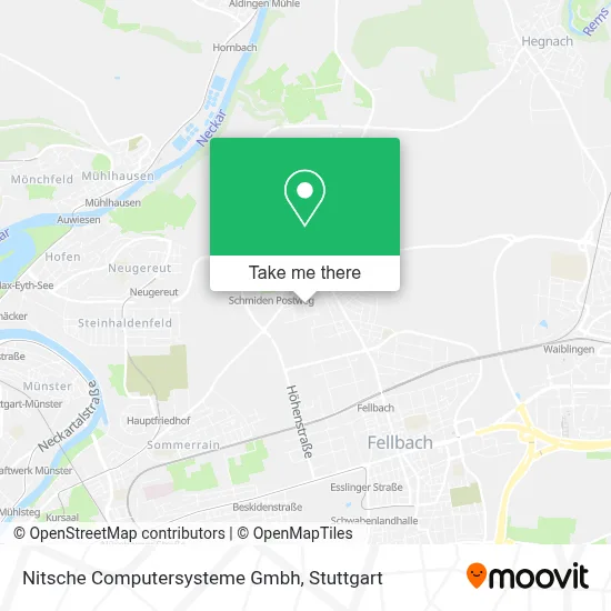 Nitsche Computersysteme Gmbh map