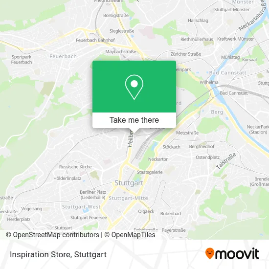 Inspiration Store map