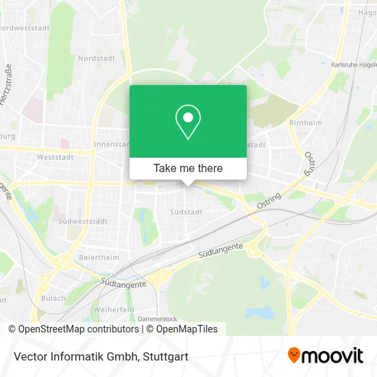 Vector Informatik Gmbh map