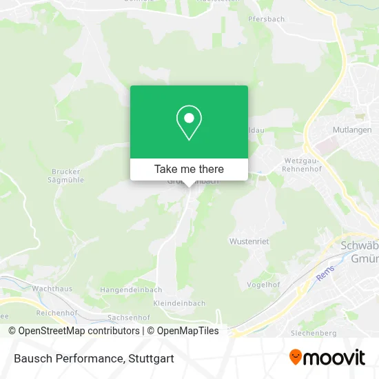 Bausch Performance map
