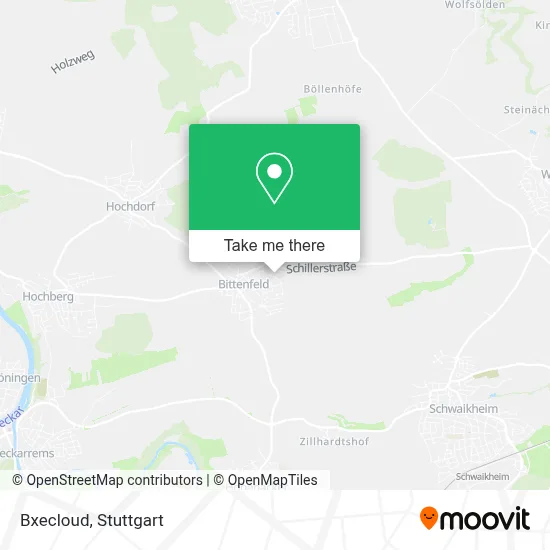 Bxecloud map