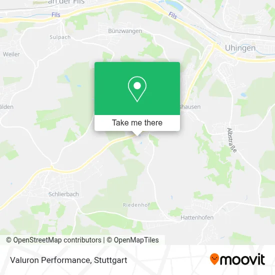 Valuron Performance map