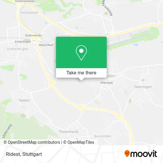 Ridest map