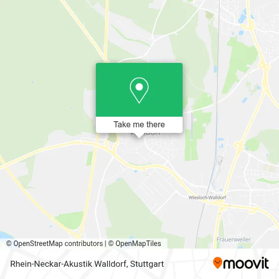 Rhein-Neckar-Akustik Walldorf map