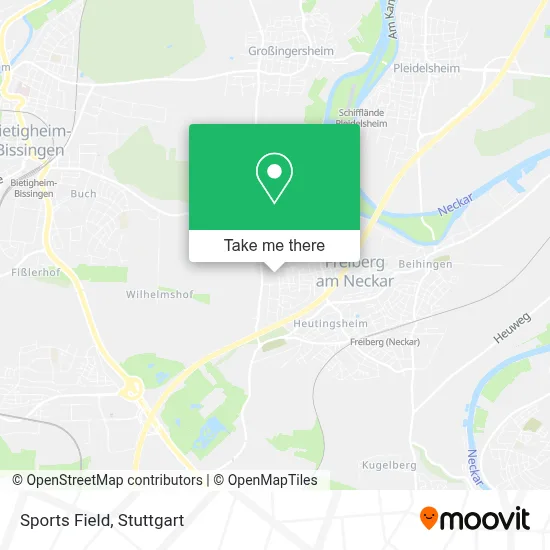 Sports Field map