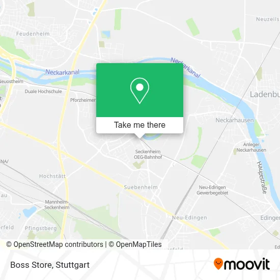 Boss Store map