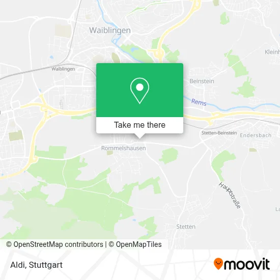 Aldi map