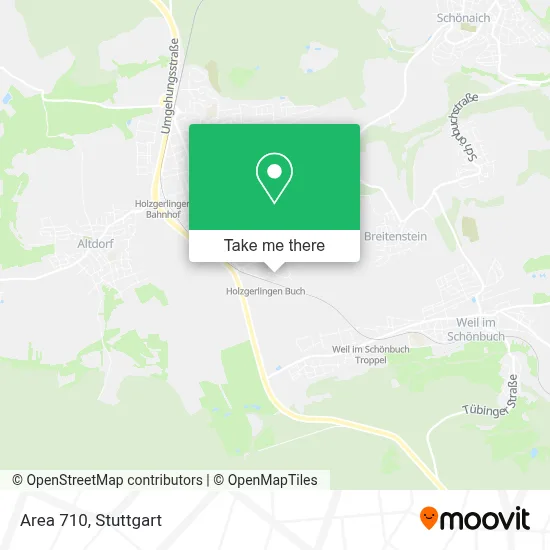 Area 710 map