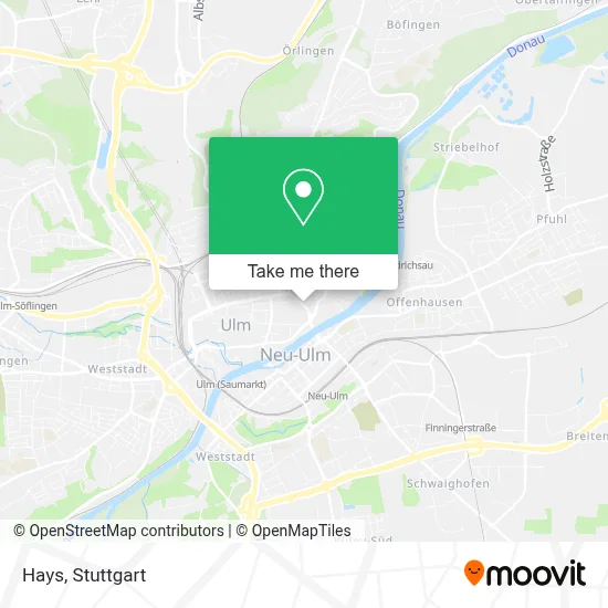 Hays map