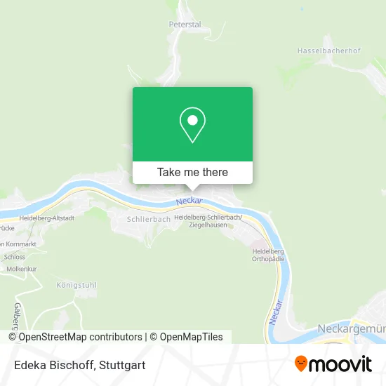 Edeka Bischoff map