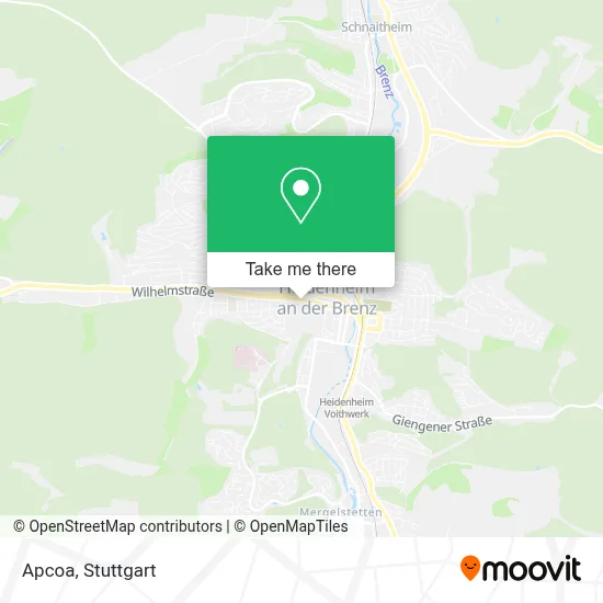 Apcoa map